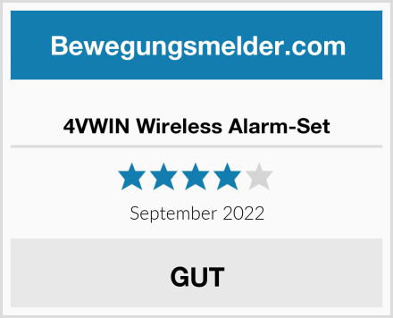  4VWIN Wireless Alarm-Set Test