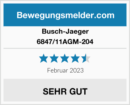 Busch-Jaeger 6847/11AGM-204 Test