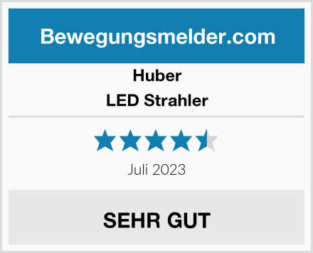 Huber LED Strahler Test