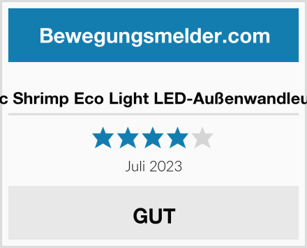  Lutec Shrimp Eco Light LED-Außenwandleuchte Test