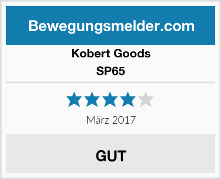 Kobert Goods SP65 Test