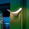 Esotec Moderne LED Sensor Außenwandleuchte 