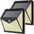 Hepside LED Outdoor Solarlampen 2er Set